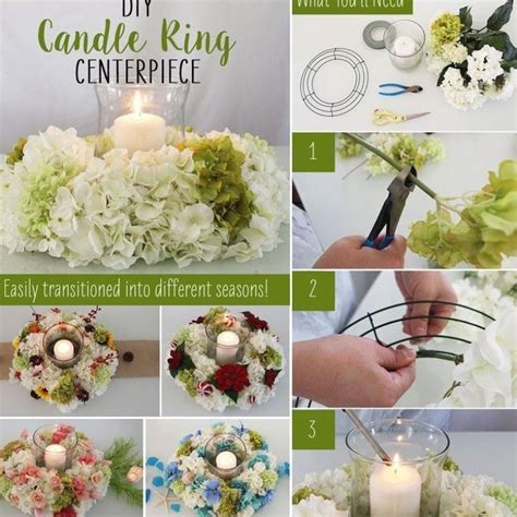 Hydrangea Delight: Enhancing Candles with a Touch of Magic